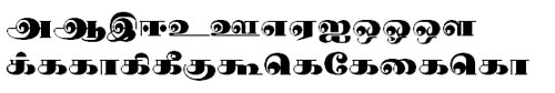 Sundaram-0819 Tamil Font